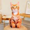 48Cm Simulation Plush Cat Pillows Cute Lifelike Cat Plush Toy Soft Stuffed Animals Cushion Sofa Decor Cartoon Plush Toy Kid Gift