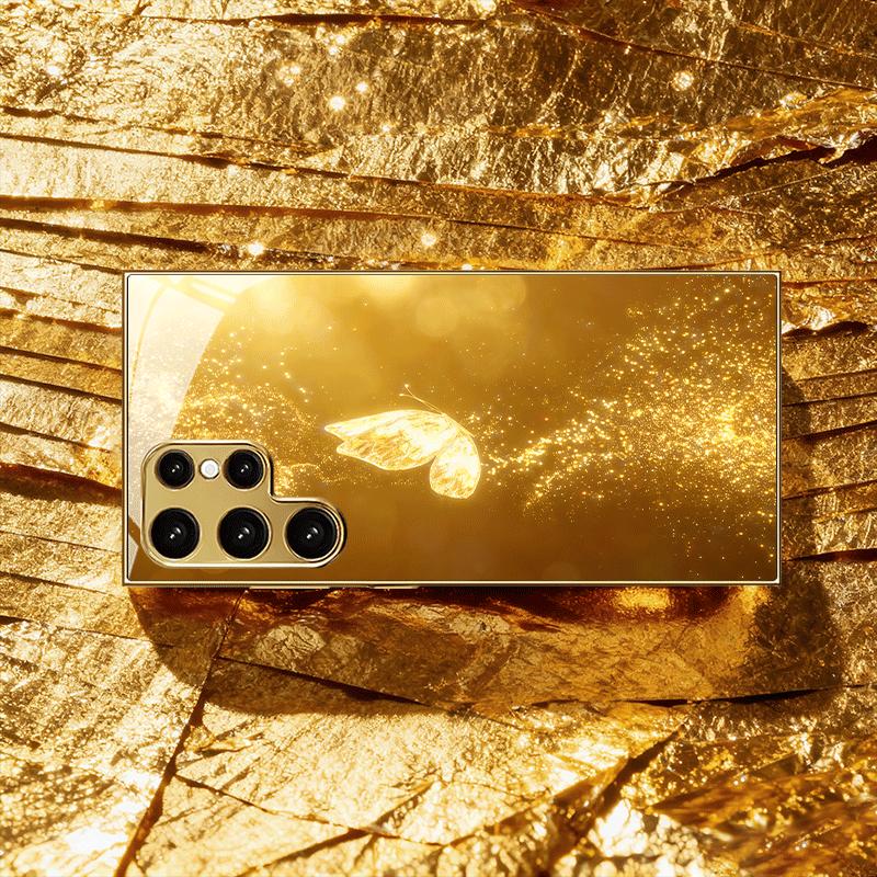 High-end Phone Case Electroplated Glass TPU PhoneCase for Samsung Galaxy S26 S25 S24 S23 S22 S21 FE Ultra Plus Dropresistant