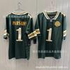 Green Bay Packers NFL Football Jersey 1 Parsons 10 Love Embroidered Cotton Uniform Men Women Fall Winter