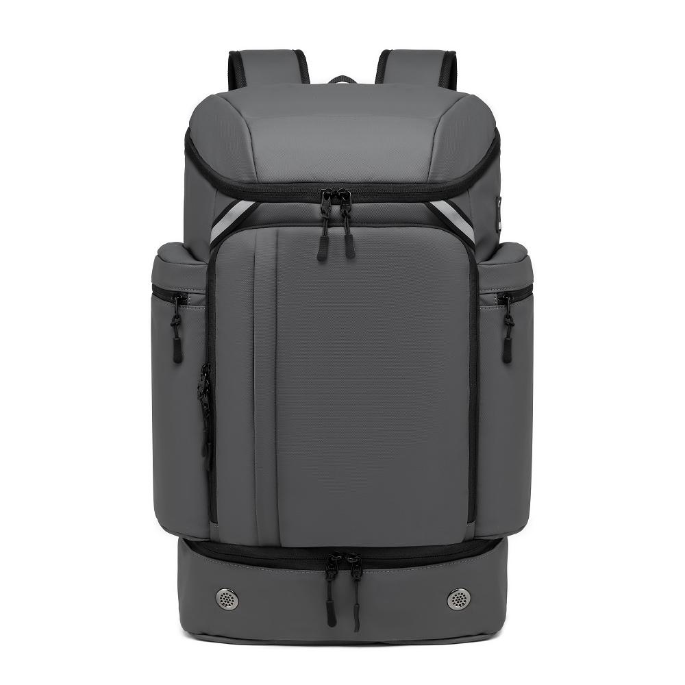 Sac à dos de voyage pour homme Grande capacité Sac à dos de trekking Affaires Sac à dos pour ordinateur portable 17 pouces 50L Randonnée Sac à dos Mode Avec Sac à chaussures Qualité