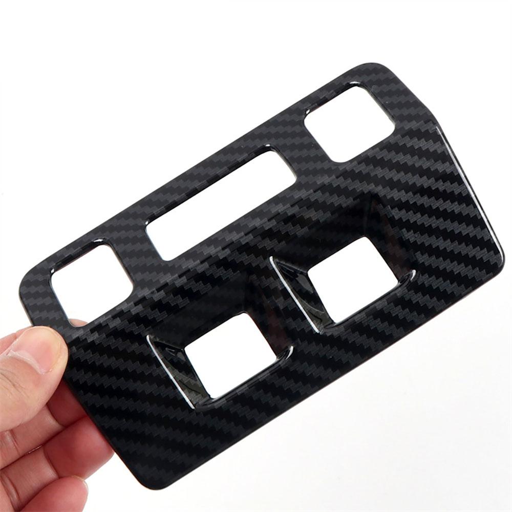 1 X Interior Head Light Switch Cover Carbon Fiber for Subaru WRX STi 2015-2020