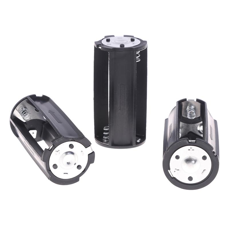 1/3 Bucăți Adaptor Convertor Suport Carcasă Cutie Baterii 3x AA la D Circuit Serie