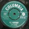 7inch Record TOMMY BRUCE & THE BRUISERS - Ain't Misbehavin' 45DB4453 Columbia 1960 UK Rock Used