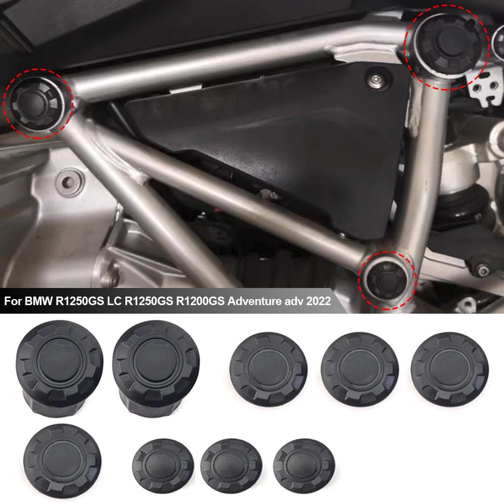 For BMW R1200GS R1250GS R 1200 GS LC Adventure ADV R 1250 GS Adventure 2014-2024 2024 2021 Motorcycle Frame Hole Caps Cover Plug