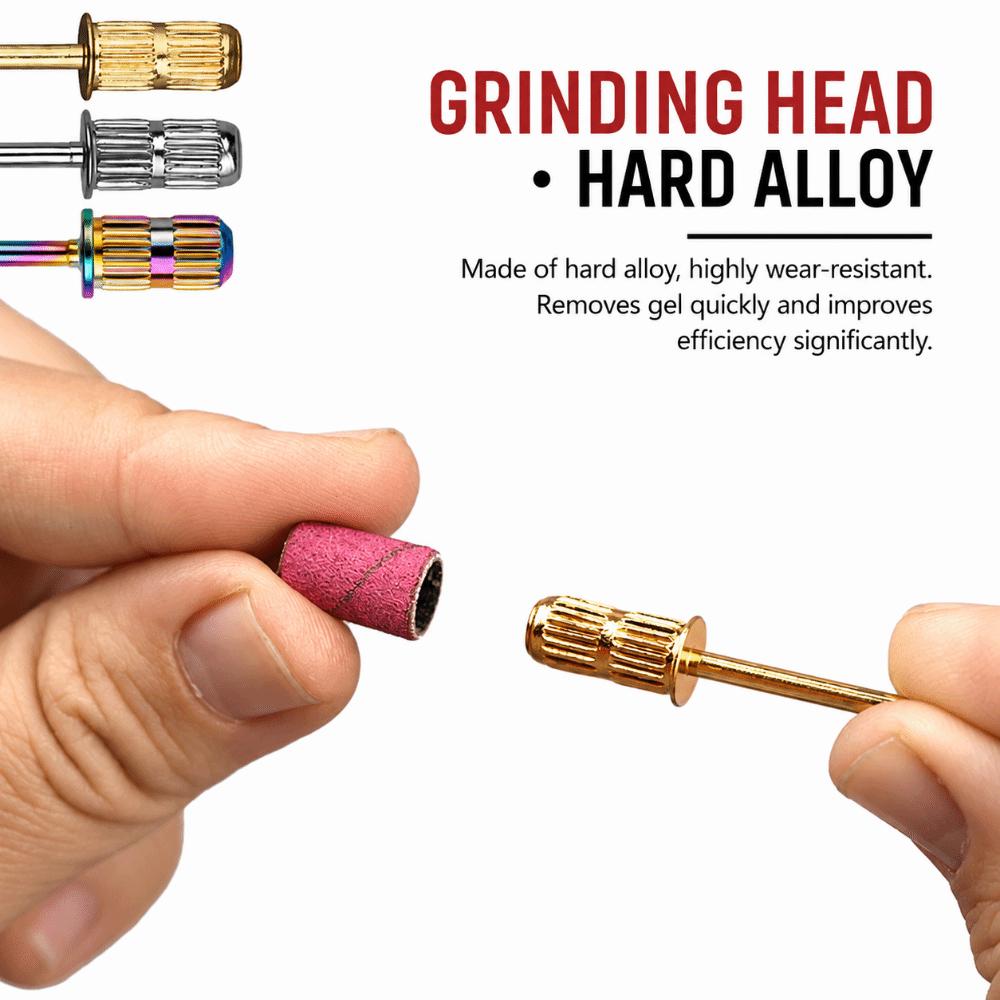 75/210Pcs Multi-functional Nail Drill Bits Portable Nail Grinder Polish Nail Salon