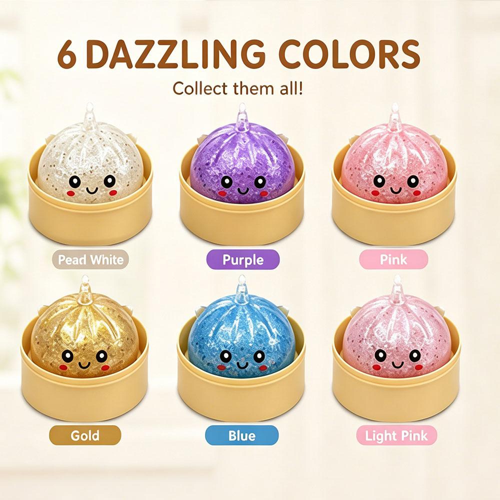 Unicorn Xiaolongbao Squishy Mystery Blind Box Slow Rising Squeeze Fidget Sensory Anti Stress Party Favor Goodie Bag Gift Item