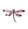 Elegant Enamel Dragonfly Brooch with Crystal Accents and Detailed Wing Design Suitable for Various Occasions and Outfits