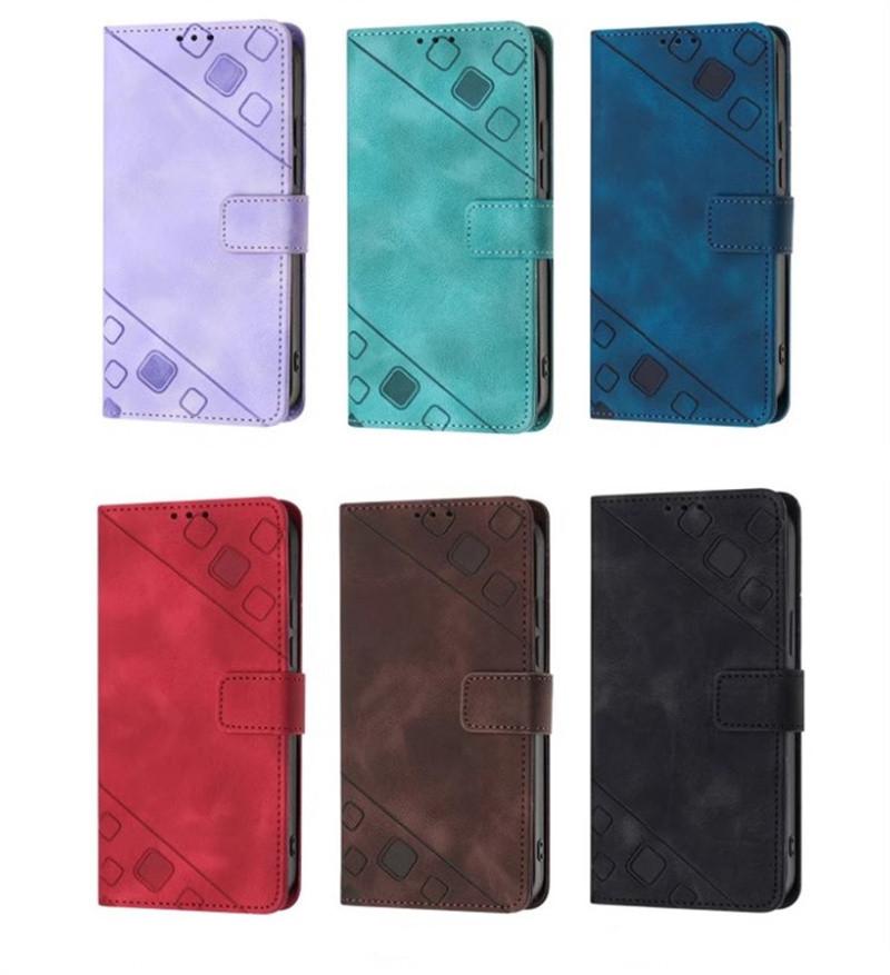Leather Flip Wallet Casing For Infinix Hot 8 Lite 9 10 11 12 Play 10T 10S 10i 12i X650 X650B X680 X689 KC 8 CC7 Case Card Slot Protective Cover