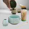 4-delige Japanse Matcha-set van keramiek, handgemaakt en traditioneel theeceremoniegereedschap, gebruiksvoorwerpen voor