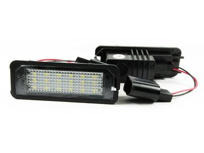 Seat Altea Altea XL Exeo Ibiza V Leon II LED Kennzeichenleuchten 2er Set