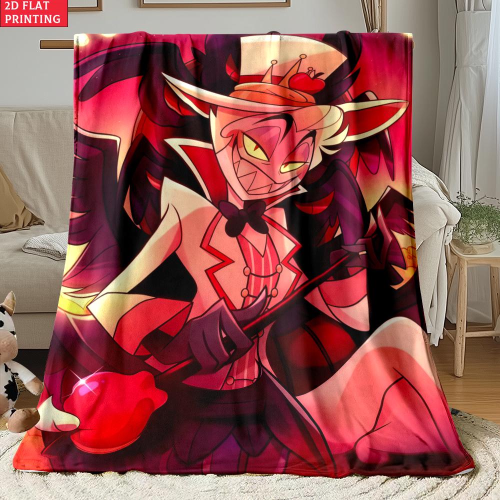 Anime thin Flannel Blanket for Bedrooms,Living Rooms,Sofas Blankets,Offices,Lunch Breaks,Picnics,blankets fluffy custom blanket