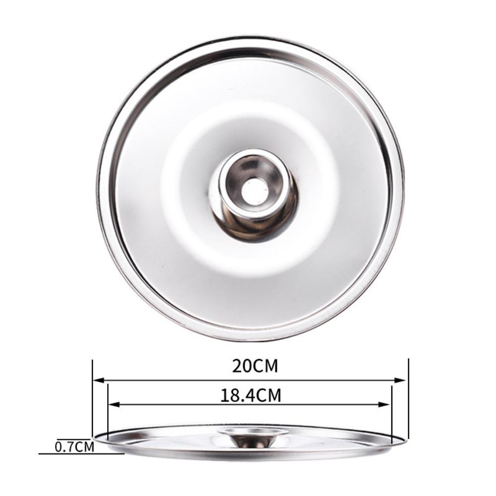 Capac de oală din oțel inoxidabil 10-24cm, capac de cratiță, capac nou de bucătărie, capac alimentar, consumabile de bucătărie