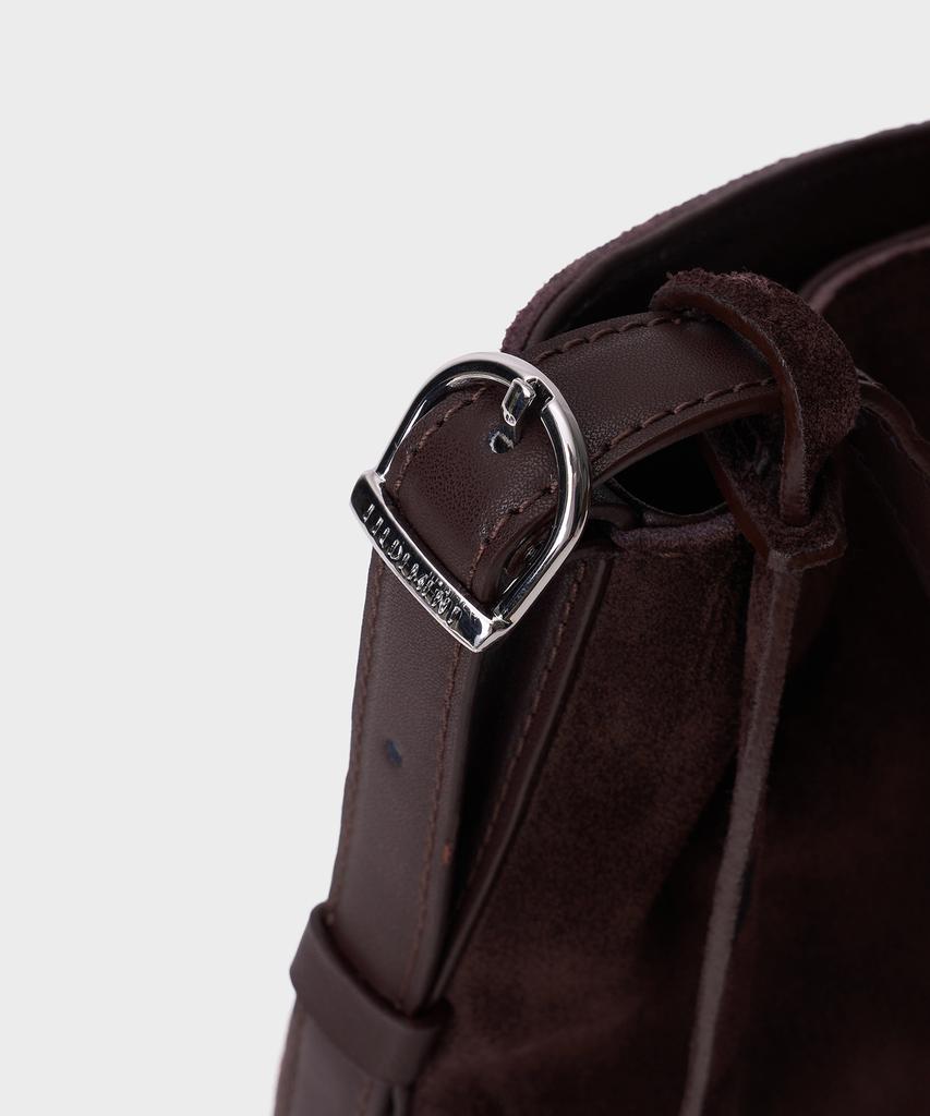 Ttudement Suede Hobo Bag_Brown