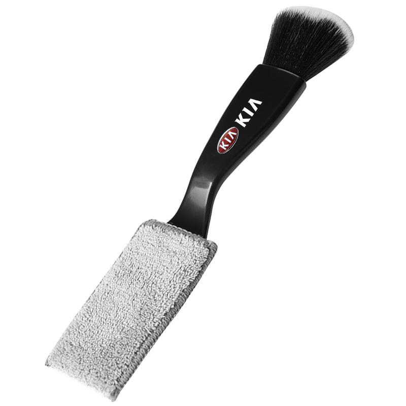 Car Air Conditioner Vent Cleaning Brush Auto Car Accessories For Kia Rio Ceed Sportage Cerato Soul Sorento K2 K5 Flip