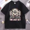 Jesus Dj The Last Set Tshirt Funny Christian Rave Party Faith Humor Design Classic Tshirt Cotton Short Sleeve T Shirt Women Top