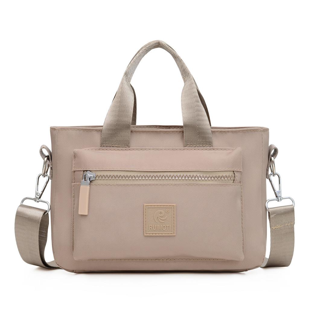 Small Nylon Crossbody Bag With Multiple Compartments For Casual Daily Use