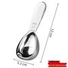 Stainless Steel Measuring Spoons with Scale for Coffee, Milk Powder, and Baking Tools