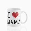 Tasse mit Aufschrift I Love Mama Tasse von Müttern Geschenk Mama