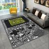 Retro Game Console Game Boy GBA Area Rug,Carpet Rug for Home Living Room Children Bedroom Sofa Doormat Decor,Non-slip Floor Mat