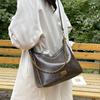 IELGY Korea Underarm Bag Trendy Retro Tote Bag Casual All-Match Chain Shoulder Messenger Bag