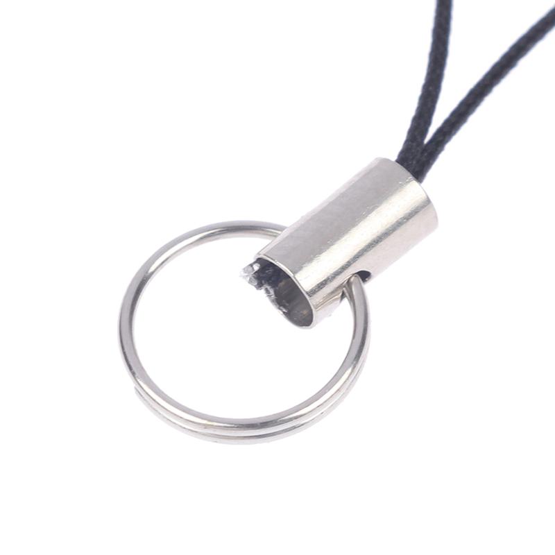 10Pcs Clasp Rope Keychains Hooks Mobile Phone Strap Keyring Bag Accessories
