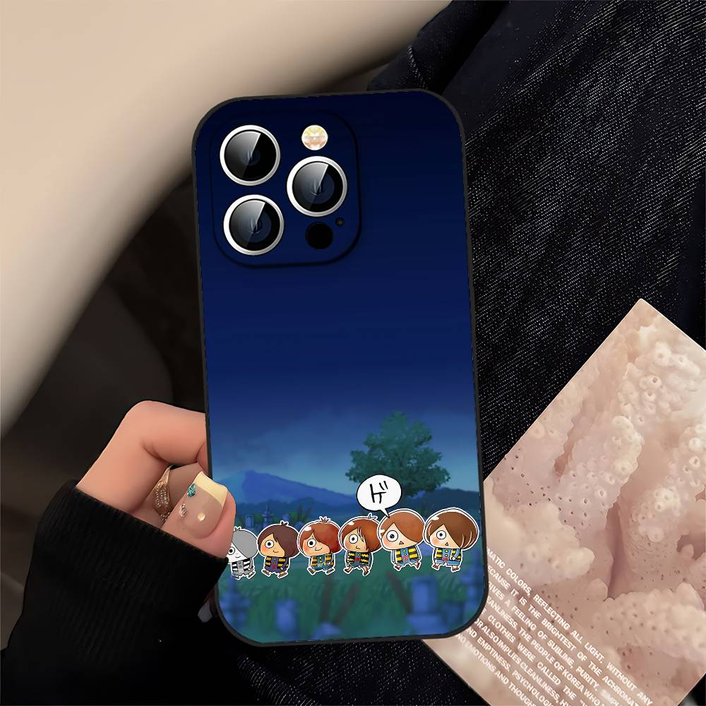 Comics G-Gegege No Kitaro Phone Case For IPhone 17 Pro 15 13 14 16 11 12 Pro Max Plus XR XS X SE Matte Soft Funda Silicone Cover