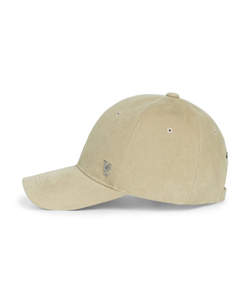 Bajal Vz Minimal Studded Ball Cap Beige