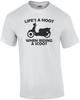 Das Leben ist ein Lacher, wenn man mit einem Roller fährt Unisex T-Shirt
