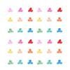 100pcs Mini Flower Hair Clip Cute Strong Grip Hair Accessories Small Tiny Hair Claw Clip for Daily