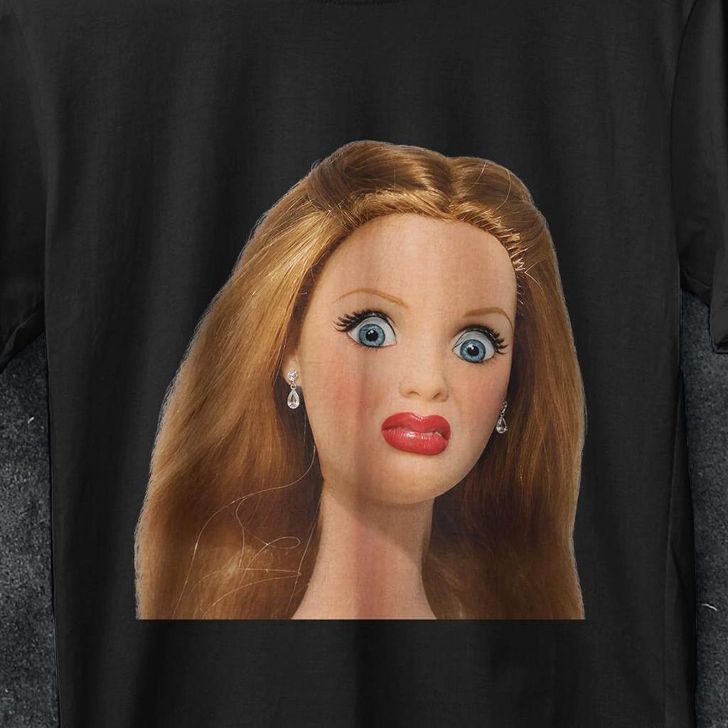 Face meme shirt, Doll Face Meme Shirt, Offensive Weird T-Shirt, Funny Gag Gift, Gen Z Meme Tees, Disgusted Doll Shirt, Shocked Doll shirt