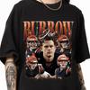 Joe Burrow Bootleg Vintage 90s Unisex T-Shirt, Retro Joe Burrow Merch Tee