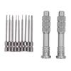 Set de șurubelnițe cu crestat din oțel cu 9 biți și 2 mânere Instrument de mână pentru obiectivul camerei Computer electric
