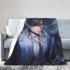 Love And Deepspace Zayne Blanket Flannel Winter Multi-function Soft Throw Blanket for Home Travel Bedding Throws