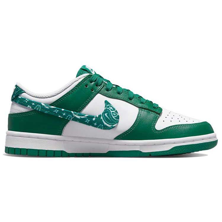 Nike Adidași Dunk Low Green Paisley pentru Femei Alb Malachit DH4401-102