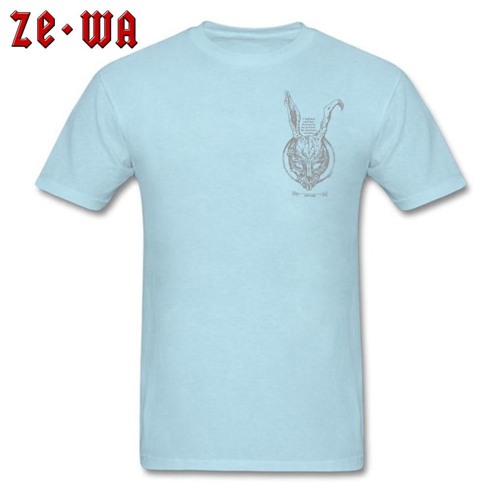 T-Shirt Donnie Darko T-Shirt Herren Schwarz T-Shirt Verdacht Science-Fiction Oberteile Tees Tony Vintage Baumwolle Streetwear Thriller Film