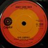 7inch Record GLEN CAMPBELL - Honey Come Back CL15638 Capitol Records 1970 UK Folk Used