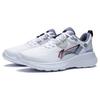 Li Ning Soft Element Abrasion Resistant Breathable Low Top Sports Casual Shoes Men's White AGLT007-1