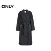 Only Women's 100% Merino Wool Double-Faced Long Wool Coat