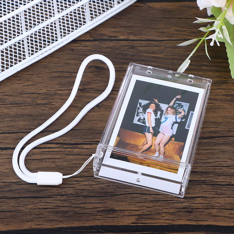 1Pc Pockets Photo Album 3 Inch Transparent Photocard Holder For Instax Mini Album Storage Collect Book Name Card Album