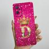 For Realme 9i 4G RMX3491 / Oppo A96 CPH2333 Fashion Initial Letter Couple Phone Case Soft Silicone TPU Lens Protective Casing