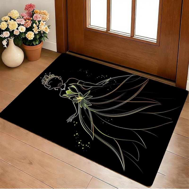 Princess Dress Living Room Nonslip Area Rug Soft Carpet For Bedroom Game Playroom Sofa Office Home Decor Doormat Christmas Gift C922205
