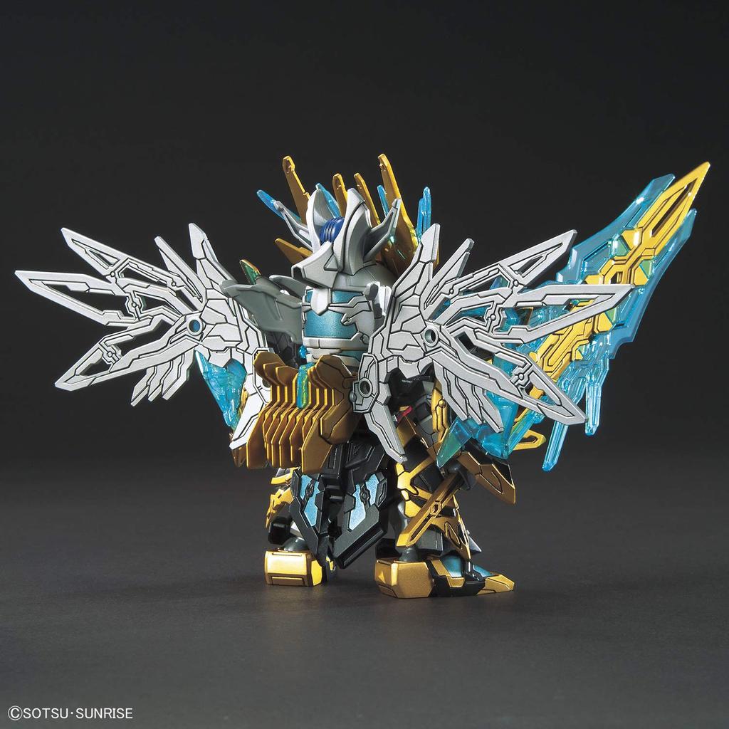 SD Gundam Sangoku Soketsuden Tenha Cao sparno Gundam spalvotai koduotas plastikinis modelis BAS5058308