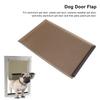 Dog Door Flap Impact Resistant TPU Dog Door Replacement Flap For Aluminum Pet Door Plastic Pet DoorL 25.6x42.5cm / 10.1x16.7in