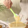 Silicone Spatula Heat-Resistant Glass Pot Scraper for Baking Cooking Non-Stick Dishwasher Safe Essential Kitchen Tool for Mixing Spreading