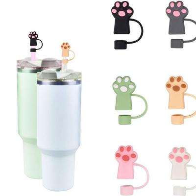 Accesorii pentru paie Dop de paie din silicon. Capac pentru vârfuri de paie rezistent la praf