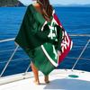 Flumi-nense Football Club  Printed Beach Towel, Super Soft Microfiber, Perfect Gift Birthday, for Pool, Beach, Travel, for Family and Friends
