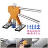 Auto Paintless Dent Repair Kits Adjustable Gold Dent Lifter Dent Repair Tool Kit with 22pcs Tabs Hail Removal Tools
