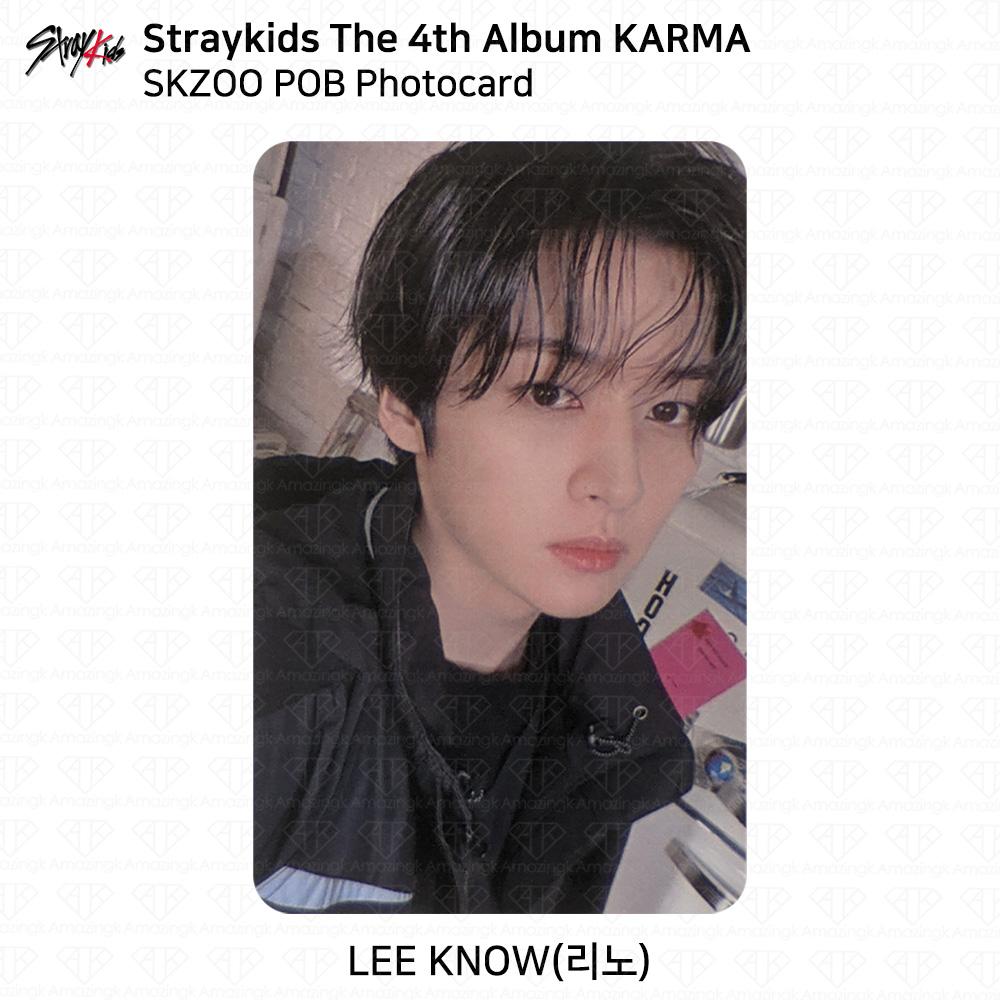 Stray Kids Das 4. Album Karma SKZOO-Version. POB Fotokarte KPOP K-POP SKZ