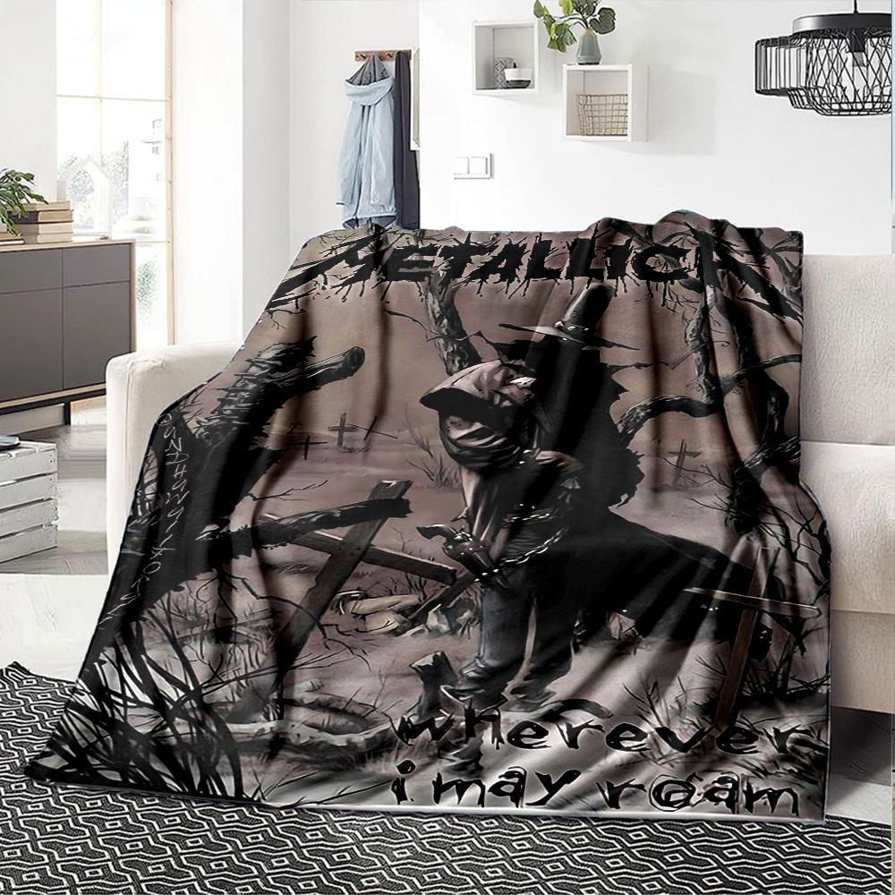 1pc Dragon guitarThemed Blanket Soft Flannel All Season Cozy Throw with Bold Graphic Print, Travel, or Holiday Gift for Family & Friends