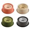 Non-Slip Pet Water Bowl Easy Clean Pet Feeding Dish Non-Wetting Mouth Slow Feeder Bowl  Dog Use
